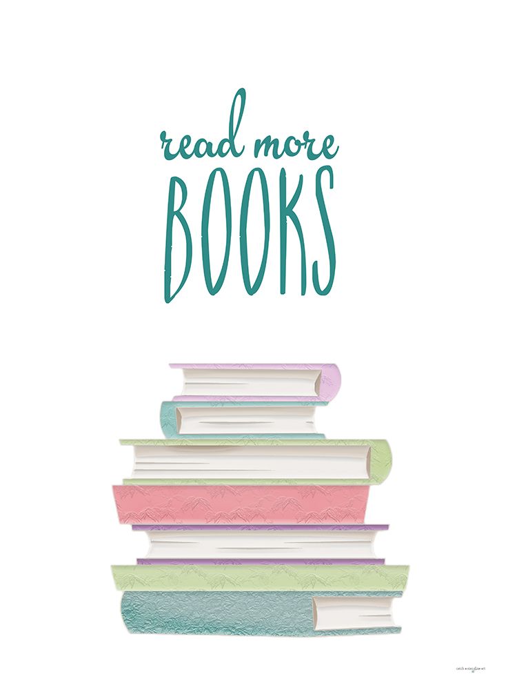 Read More Books art print by Catch A Star Fine Art for $57.95 CAD