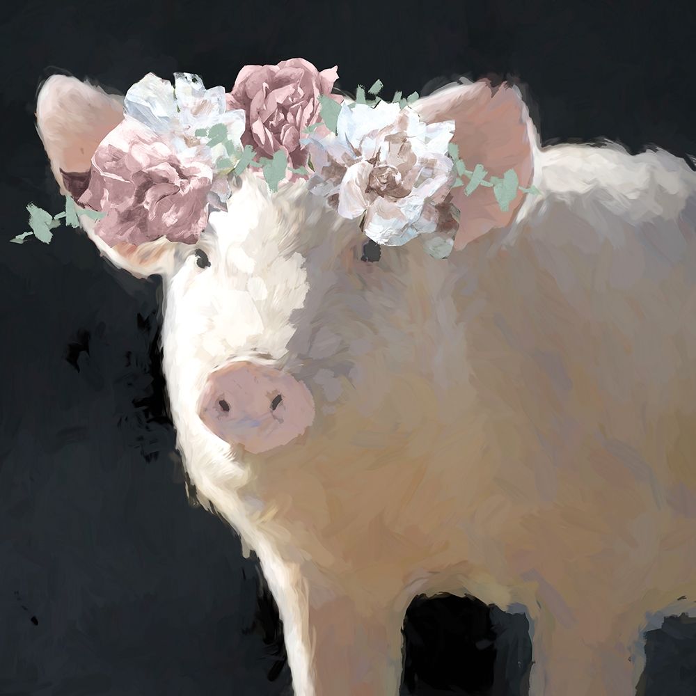 Clementine the Pig art print by White Ladder for $57.95 CAD