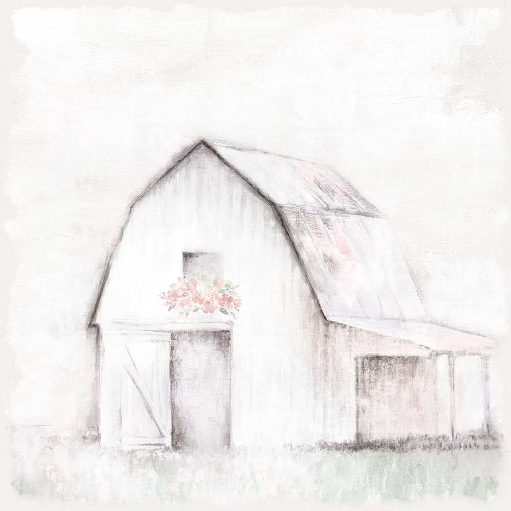 Pastel Barn art print by White Ladder for $57.95 CAD