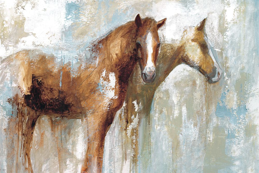 Horse Pals art print by White Ladder for $57.95 CAD
