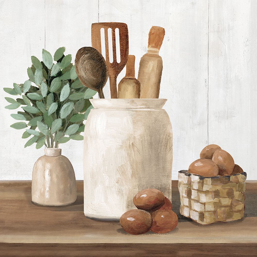 Country Kitchen Eggs art print by White Ladder for $57.95 CAD
