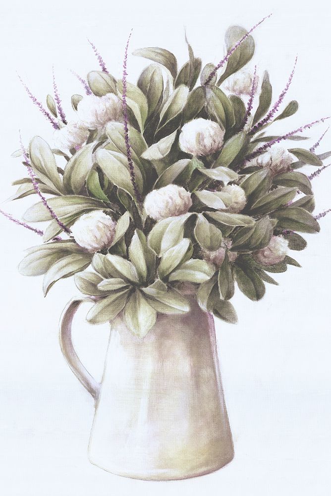 Water Pitcher Arrangement art print by White Ladder for $57.95 CAD