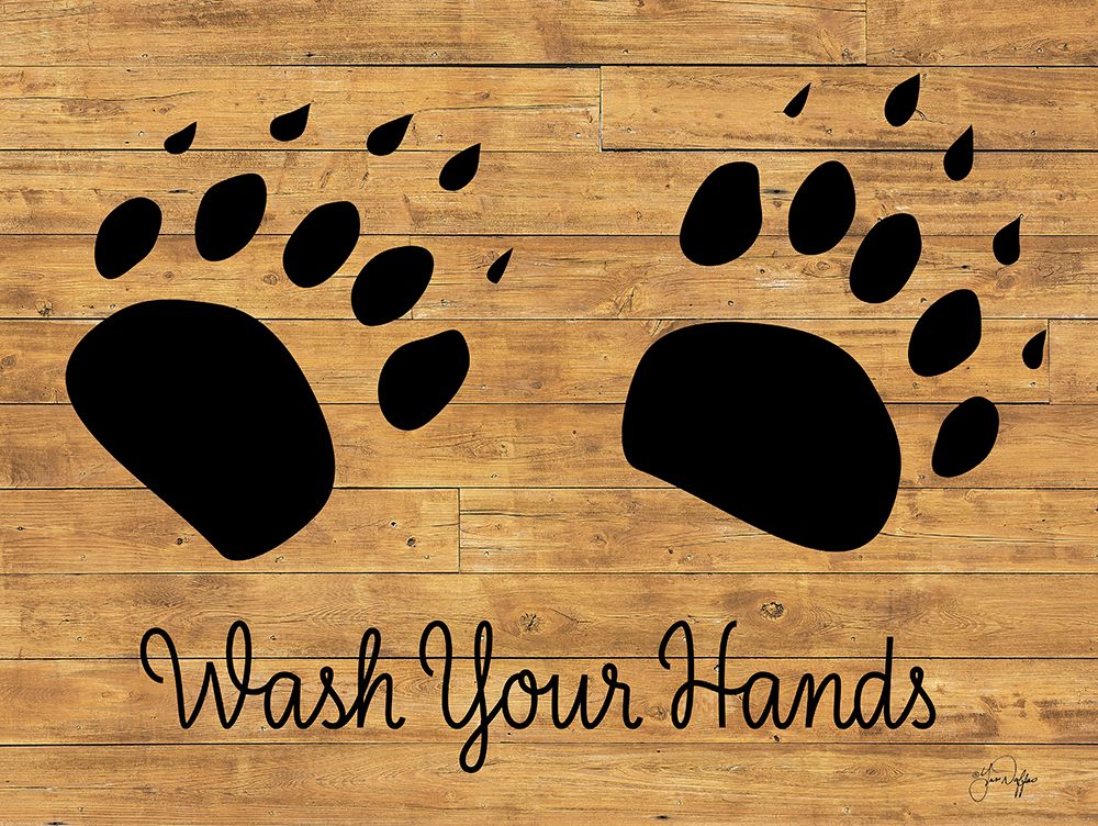 Cabin Wash Your Hands art print by Yass Naffas Designs for $57.95 CAD