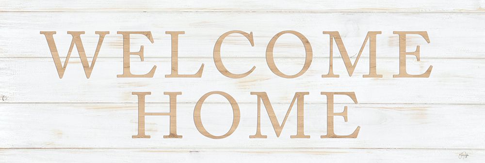Welcome Home art print by Yass Naffas Designs for $57.95 CAD