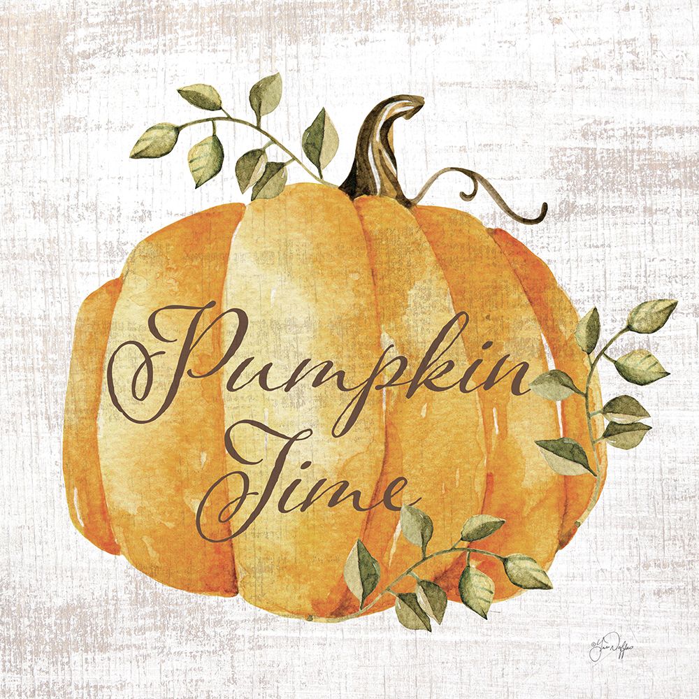 Pumpkin Time art print by Yass Naffas Designs for $57.95 CAD