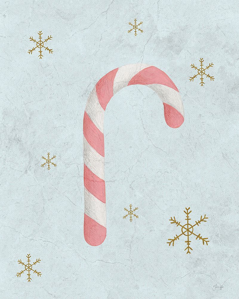 Candy Cane Love art print by Yass Naffas Designs for $57.95 CAD