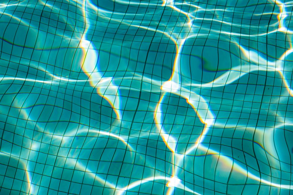 Close-up of pool water art print by Rob Casey for $57.95 CAD