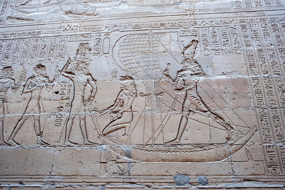 Africa, Egypt, Aswan. The Temple of Edfu. art print by Alison Wright for $57.95 CAD