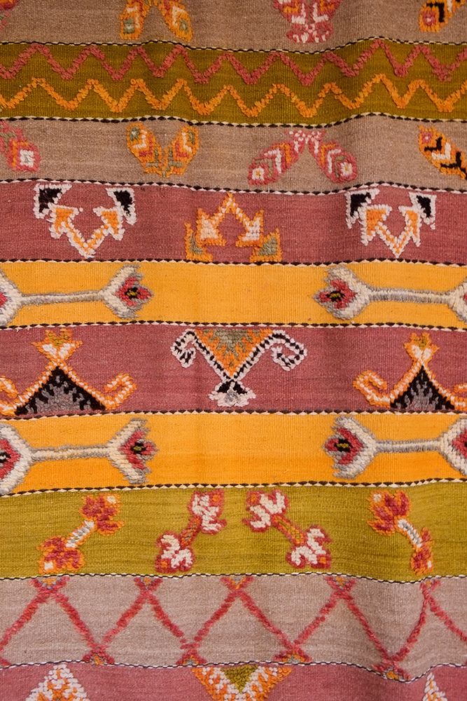 Marrakech-Morocco Beautiful handmade Berber carpet art print by Julien McRoberts for $57.95 CAD