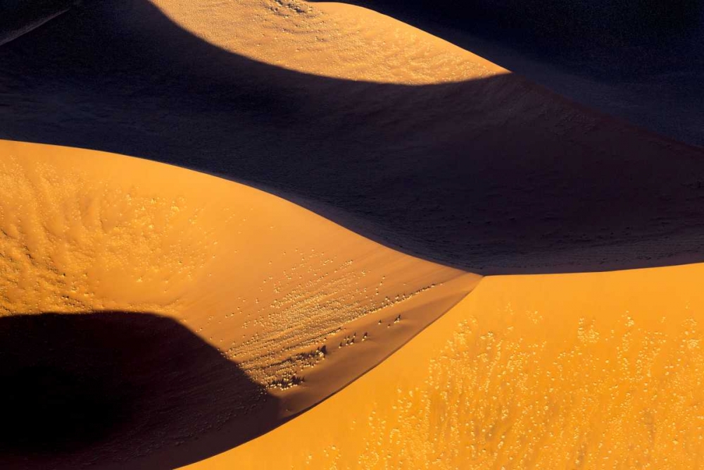 Namibia, Namib-Naukluft Aerial of sand dunes art print by Wendy Kaveney for $57.95 CAD