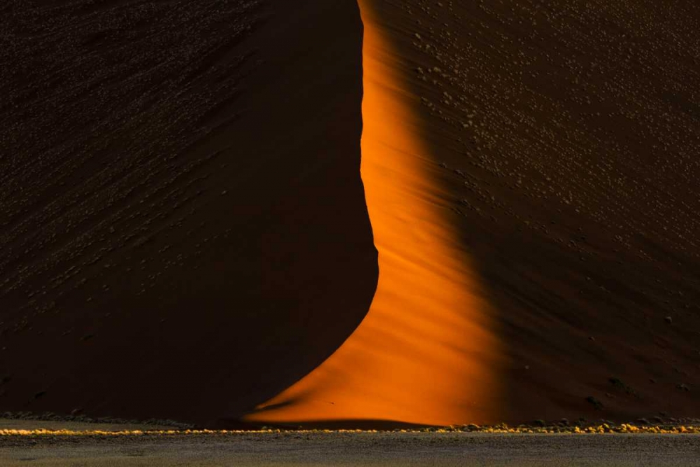 Namibia, Namib-Naukluft NP Abstract of sand dune art print by Bill Young for $57.95 CAD