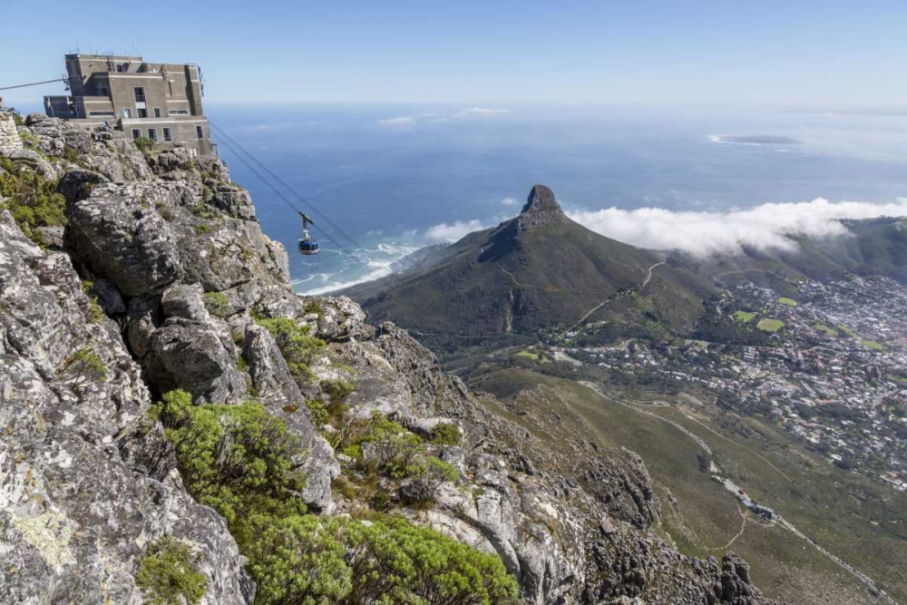South Cape Town Sky lift on Table Mountain art print by Fred Lord for $57.95 CAD