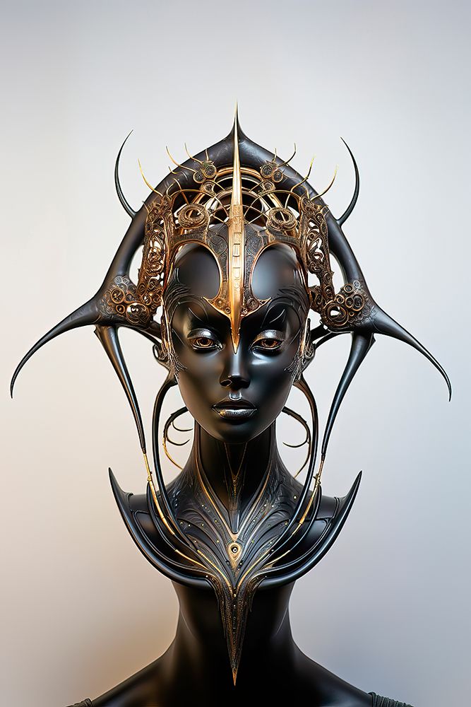 Fantasy of Egyptian goddess. AI Generated. art print by Jaynes Gallery for $57.95 CAD