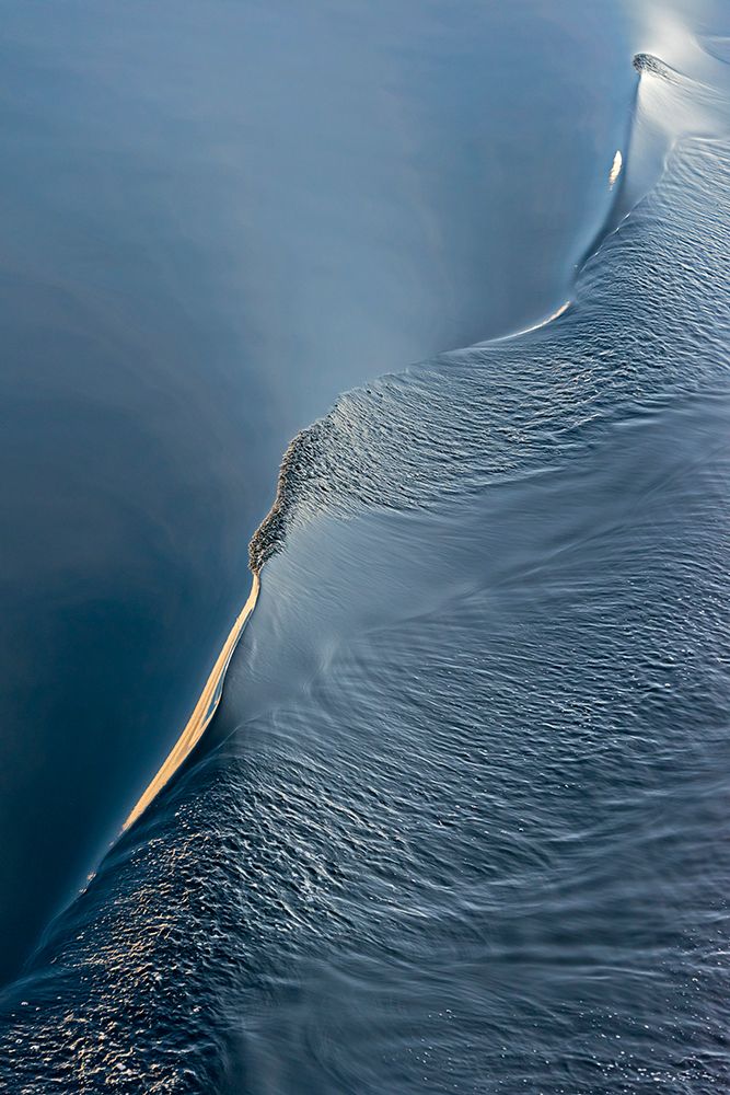 Wave pattern in South Atlantic Ocean-Antarctica art print by Keren Su for $57.95 CAD