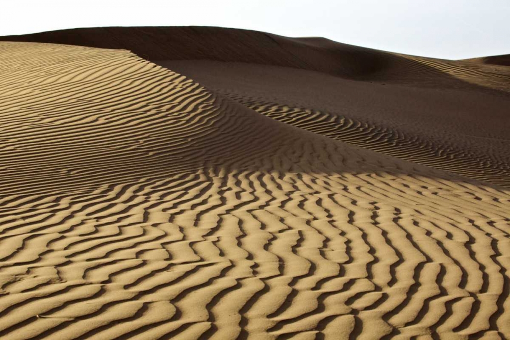 China, Badain Jaran Desert Wind-blown patterns art print by Ellen Anon for $57.95 CAD