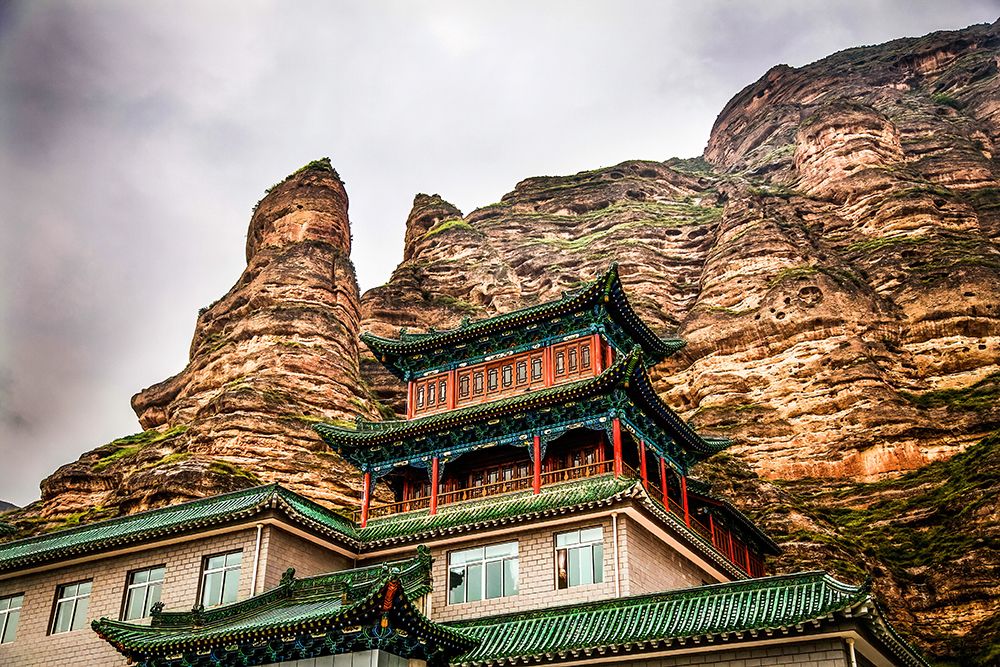 Bingling Temple-Lanzhou-Gansu Province-China art print by William Perry for $57.95 CAD