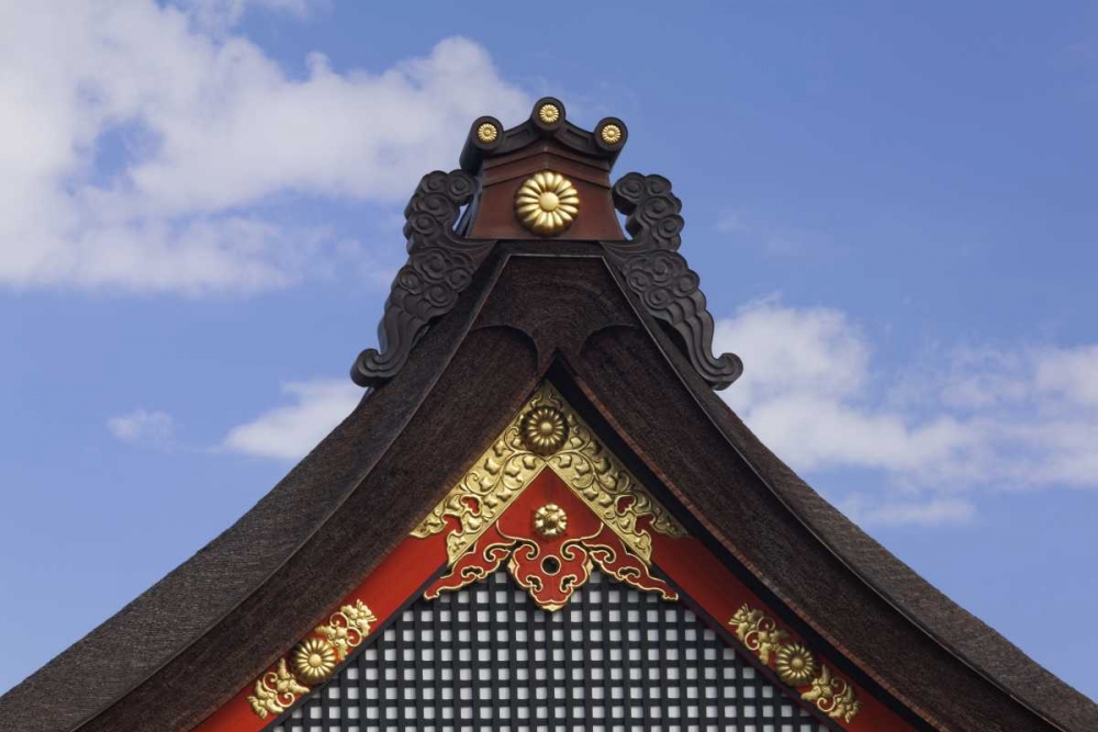 Japan, Kyoto Fushimi-Inari-Taisha Shrine roof art print by Dennis Flaherty for $57.95 CAD