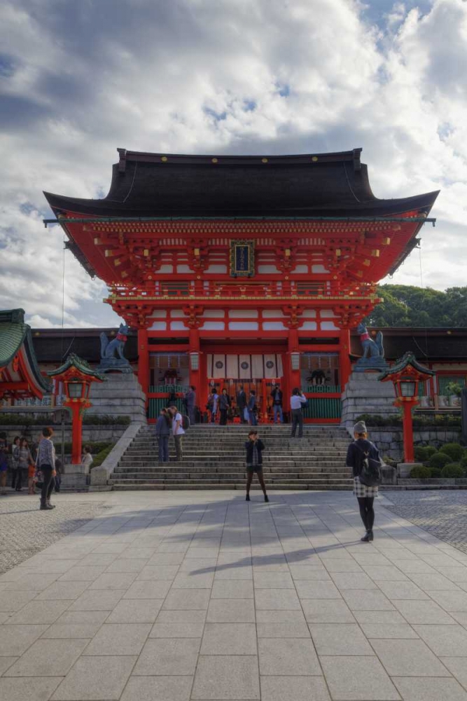 Japan, Kyoto Fushimi-Inari-Taisha Shrine art print by Dennis Flaherty for $57.95 CAD