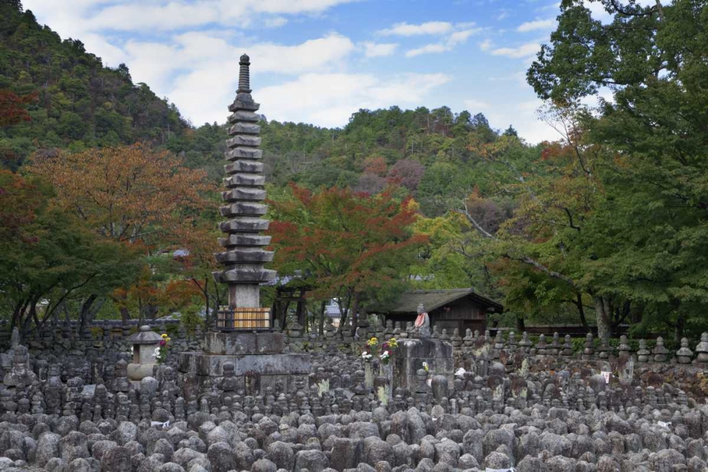 Japan, Kyoto Thousands of Buddhist statuettes art print by Dennis Flaherty for $57.95 CAD