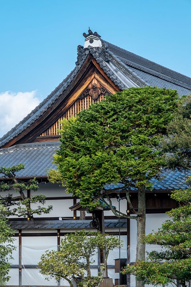 Decorative roof, Ninomaru-goten Palace, Nijo Castle, Kyoto, Japan art print by Jim Engelbrecht for $57.95 CAD