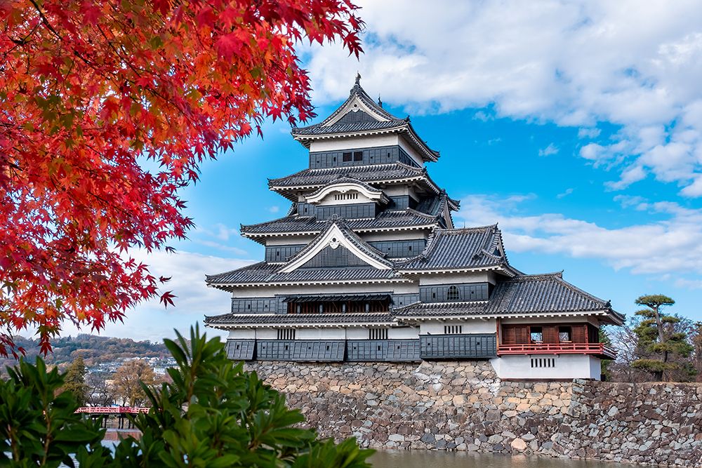 Matsumoto Castle, Matsumoto, Japan art print by Lisa Engelbrecht for $57.95 CAD