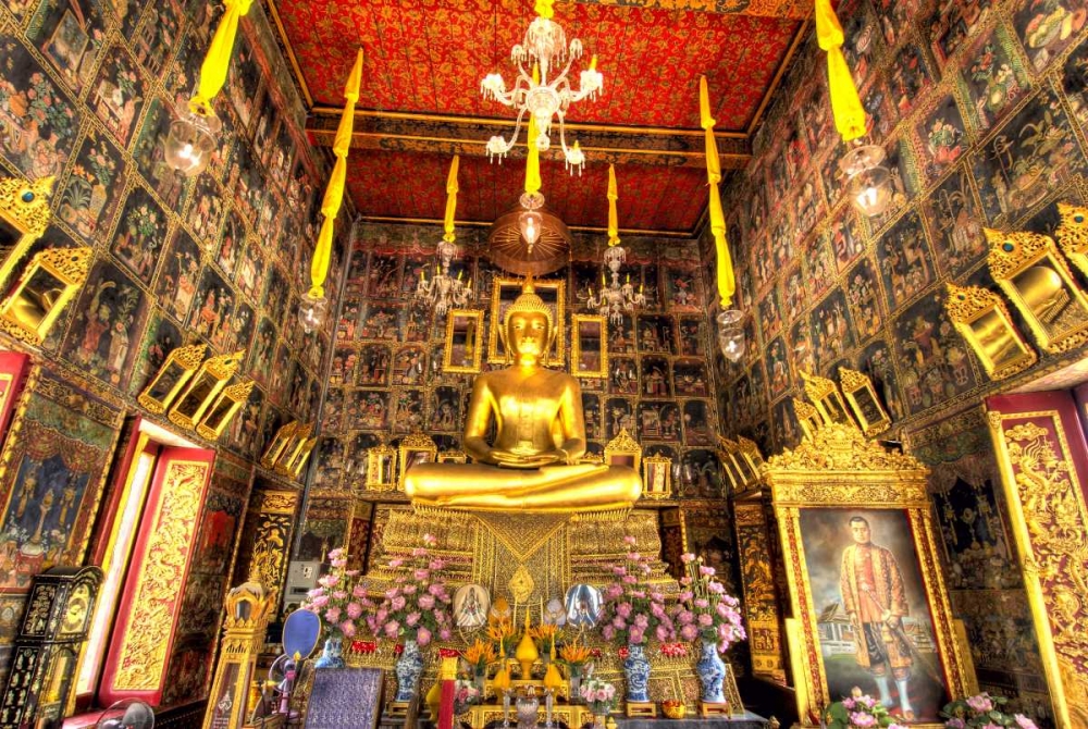 Wat Ratcha-orot, Bangkok, Thailand art print by Jones Shimlock for $57.95 CAD