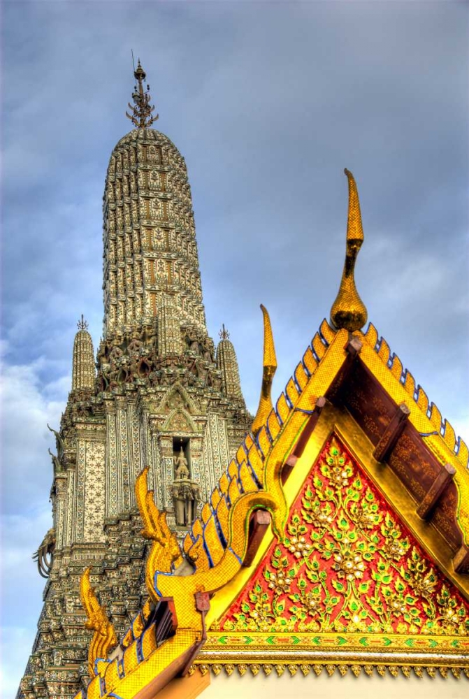 Thailand, Bangkok, Wat Arun Buddhist temple art print by Jones Shimlock for $57.95 CAD