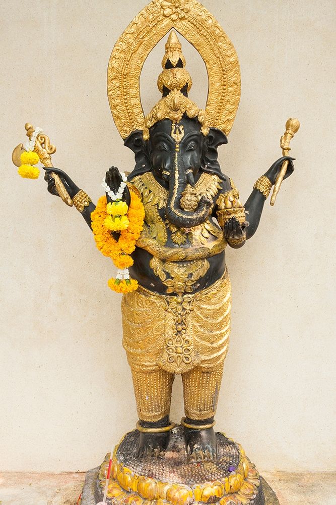 Thailand-Bangkok-Chinatown Statue of the elephant god-Ganesha art print by Tom Haseltine for $57.95 CAD