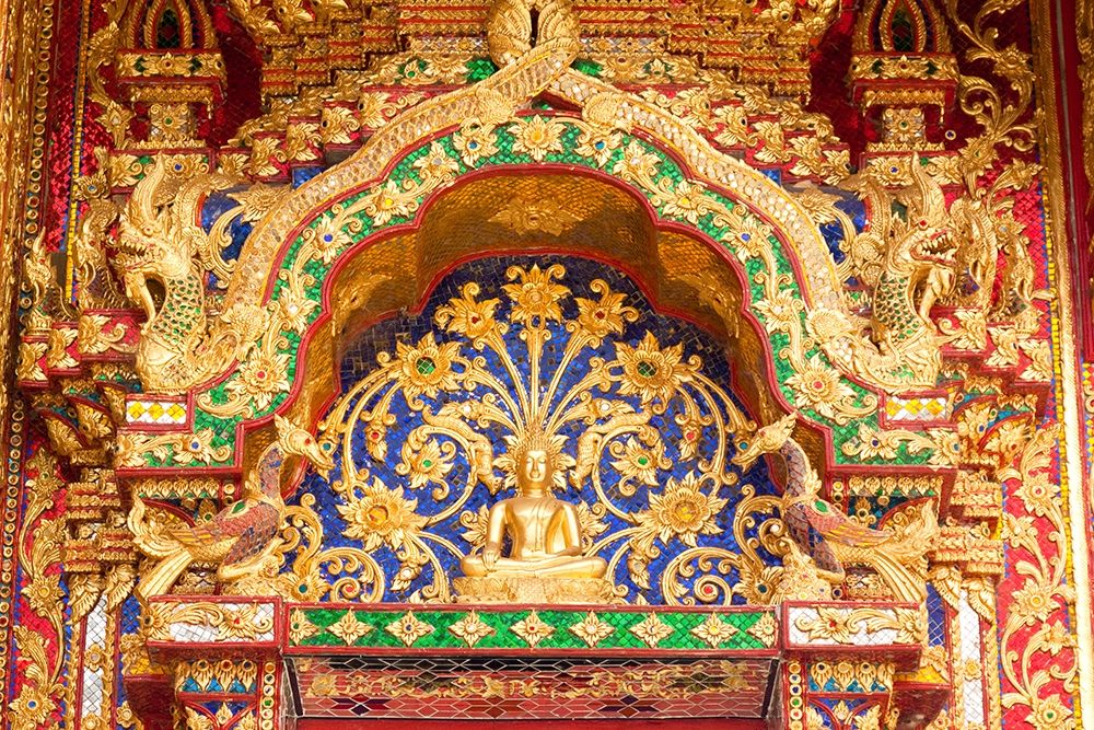 Thailand Temple detail art print by Tom Haseltine for $57.95 CAD