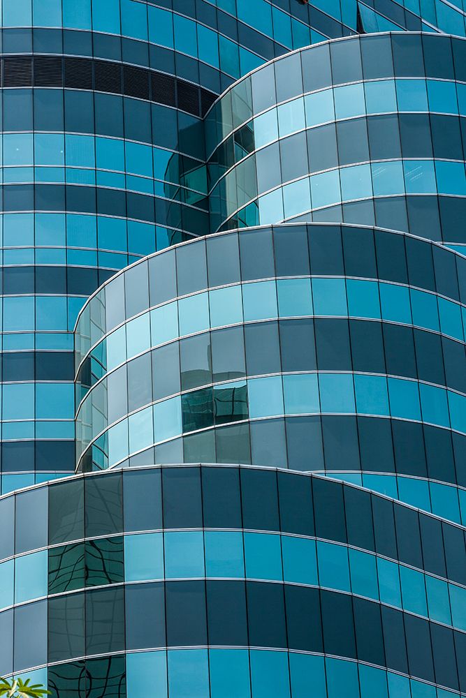 Thailand-Bangkok-Modern office building close-up art print by Tom Haseltine for $57.95 CAD