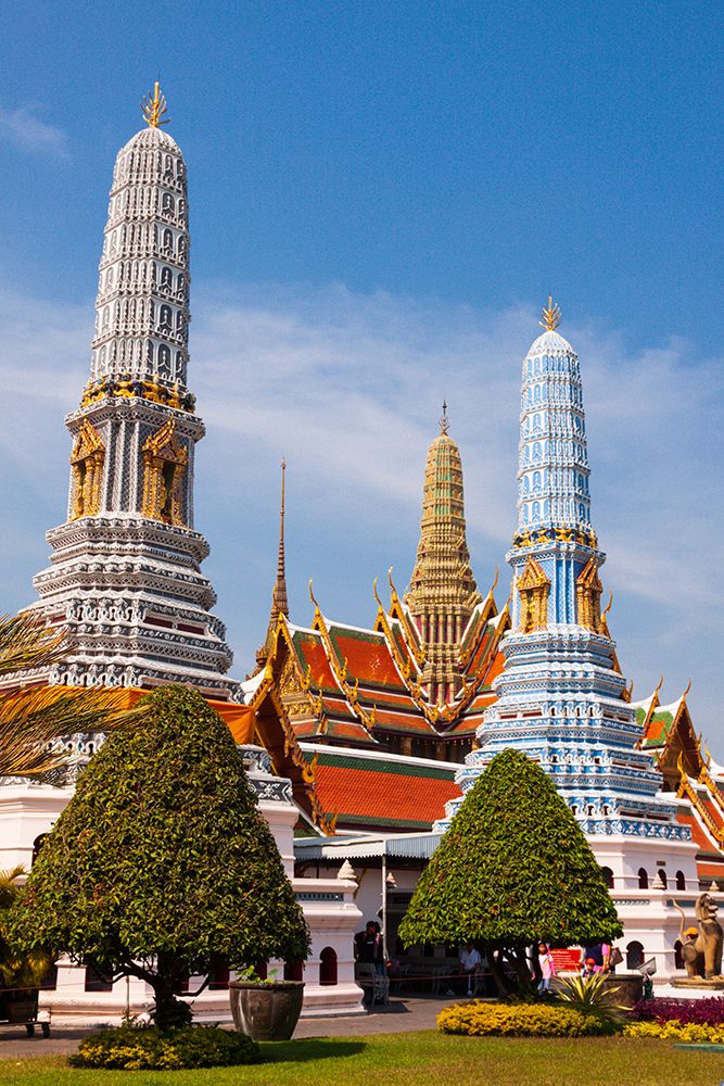 Thailand- Bangkok. Wat Phra Kaew (Temple of The Emerald Buddha). art print by Tom Haseltine for $57.95 CAD
