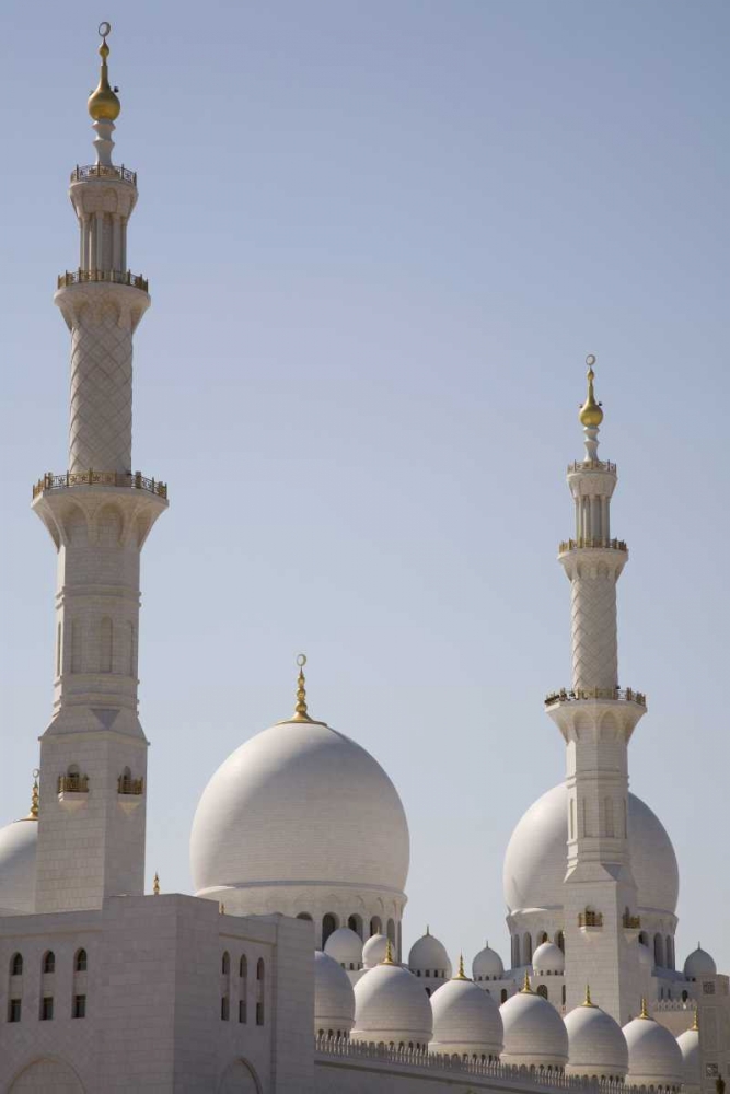 UAE, Abu Dhabi Sheikh Zayed Mosque art print by Bill Young for $57.95 CAD