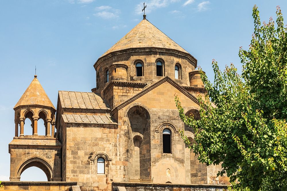 Armenia Armavir Province Vagharshapat Exterior view of the Saint Hripsime Church art print by Emily Wilson for $57.95 CAD