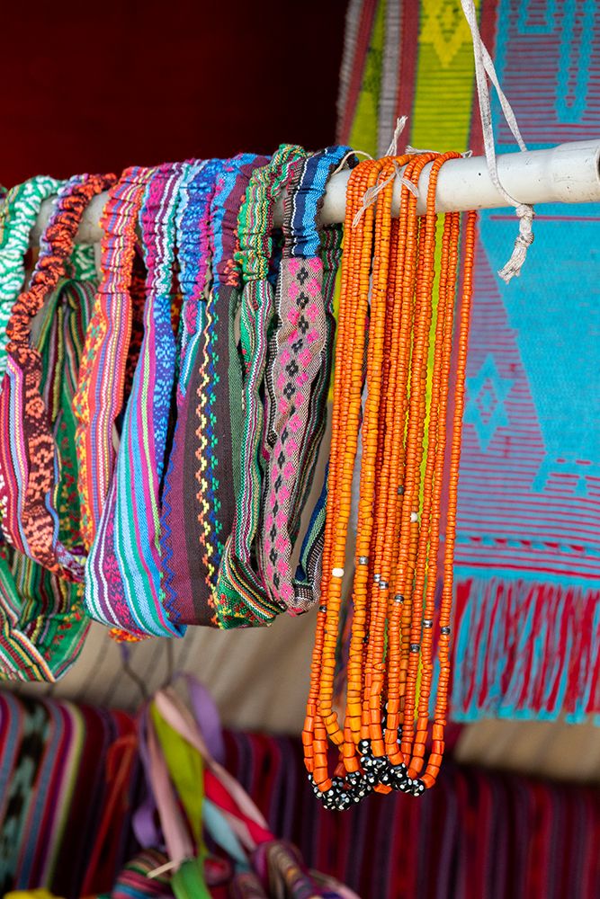Southeast Asia, East Timor, aka Timor-Leste, capital of Dili. Fabric Market. Traditional textiles. art print by Cindy Miller Hopkins for $57.95 CAD