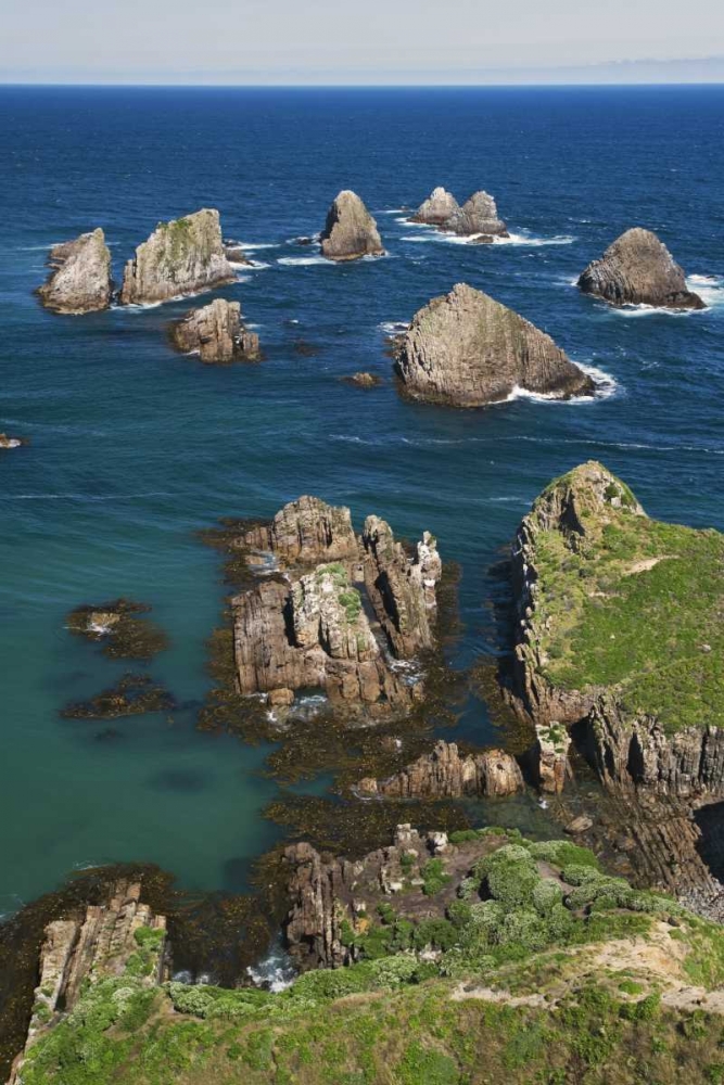 New Zealand, South Is Seascape from Nugget Point art print by Dennis Flaherty for $57.95 CAD