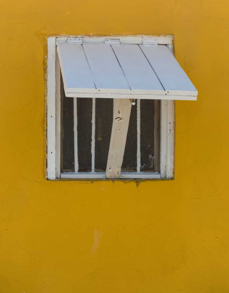 Bahamas, Little Exuma Is Window in yellow wall art print by Don Paulson for $57.95 CAD