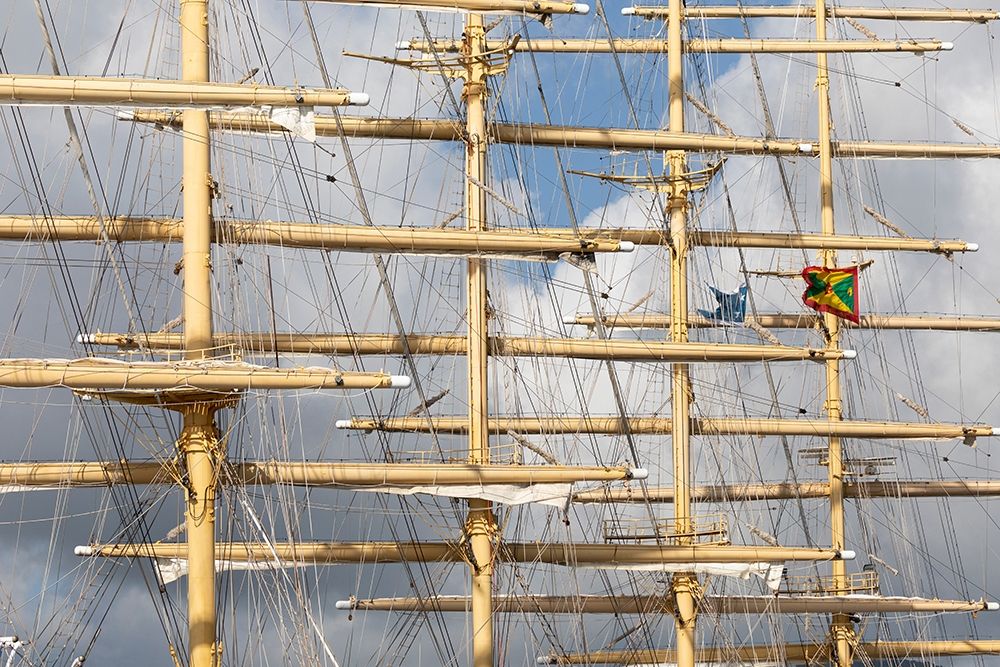 Caribbean-Grenada Masts of the Royal Clipper cruise ship art print by Jaynes Gallery for $57.95 CAD