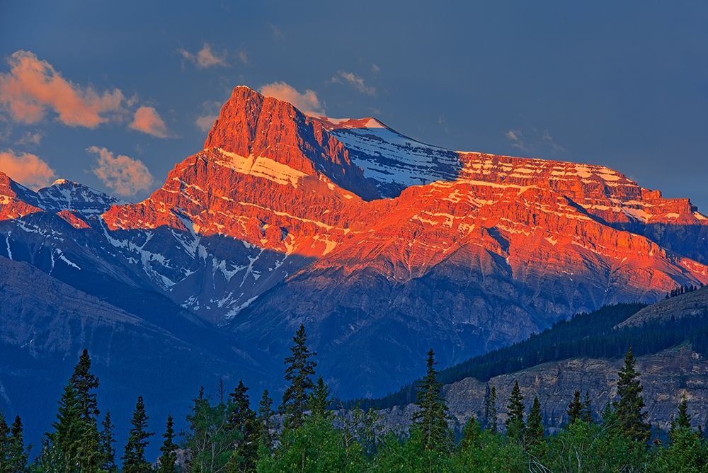 Canada-Alberta Canadian Rocky Mountains at sunrise art print by Jaynes Gallery for $57.95 CAD
