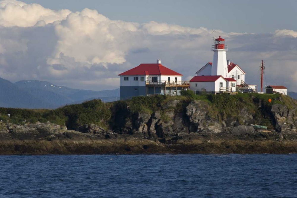 Canada, BC, View of Green Island Lighthouse art print by Don Paulson for $57.95 CAD