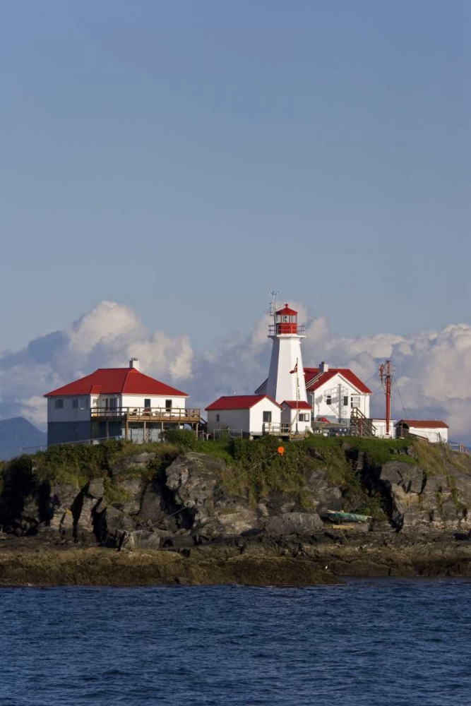 Canada, BC, View of Green Island Lighthouse art print by Don Paulson for $57.95 CAD