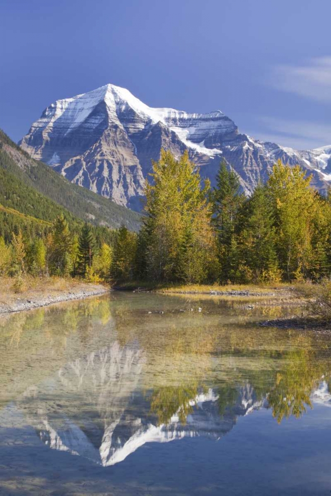 Canada, BC, Mt Robson PP Reflection of scenery art print by Don Paulson for $57.95 CAD