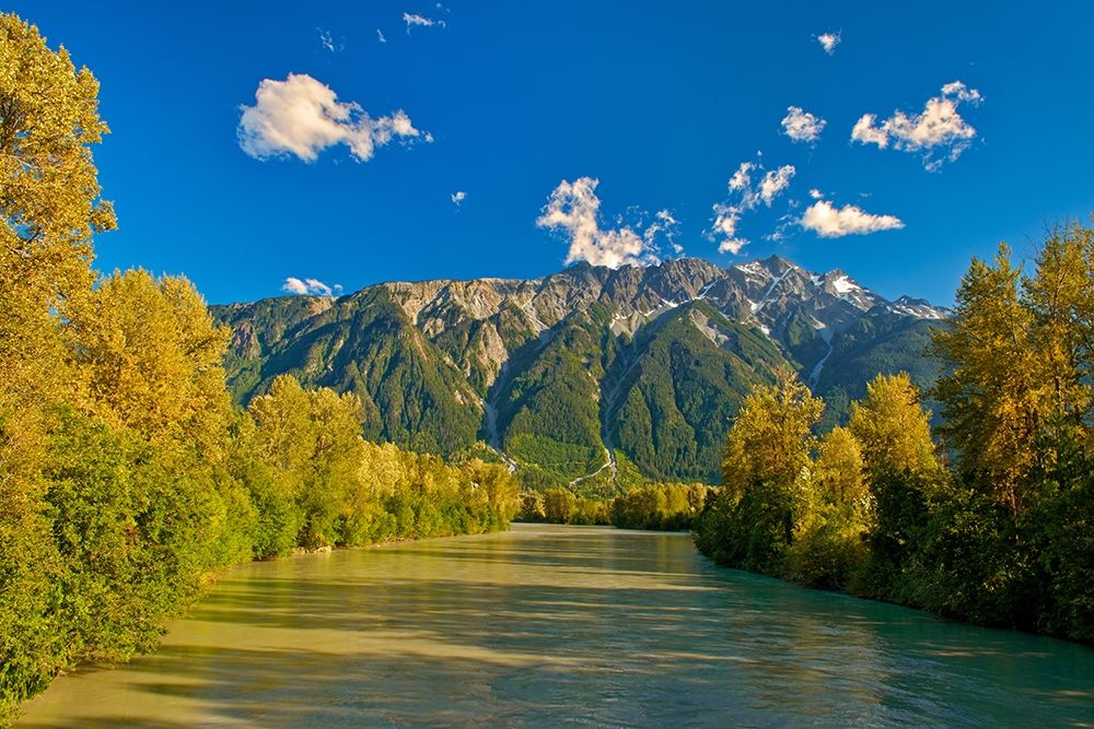 Canada-British Columbia-Pemberton Mountains and Lillooet River art print by Jaynes Gallery for $57.95 CAD