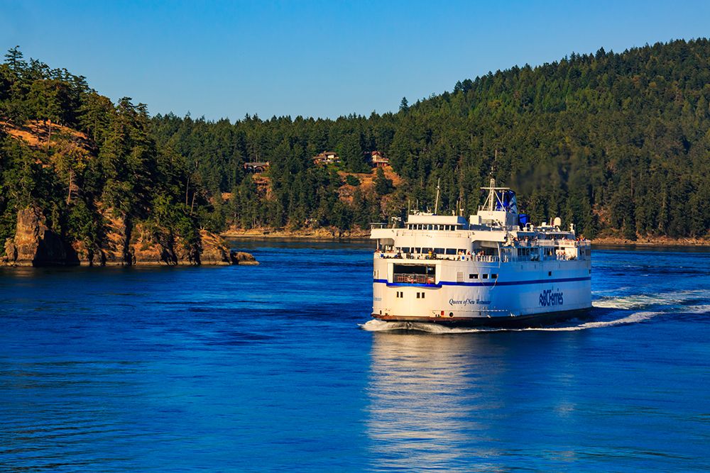 BC Ferries, Gulf Islands, Canada art print by Rob Casey for $57.95 CAD