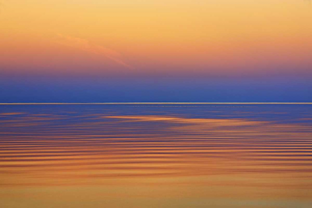 Canada, Matlock Lake Winnipeg after a sunset art print by Mike Grandmaison for $57.95 CAD