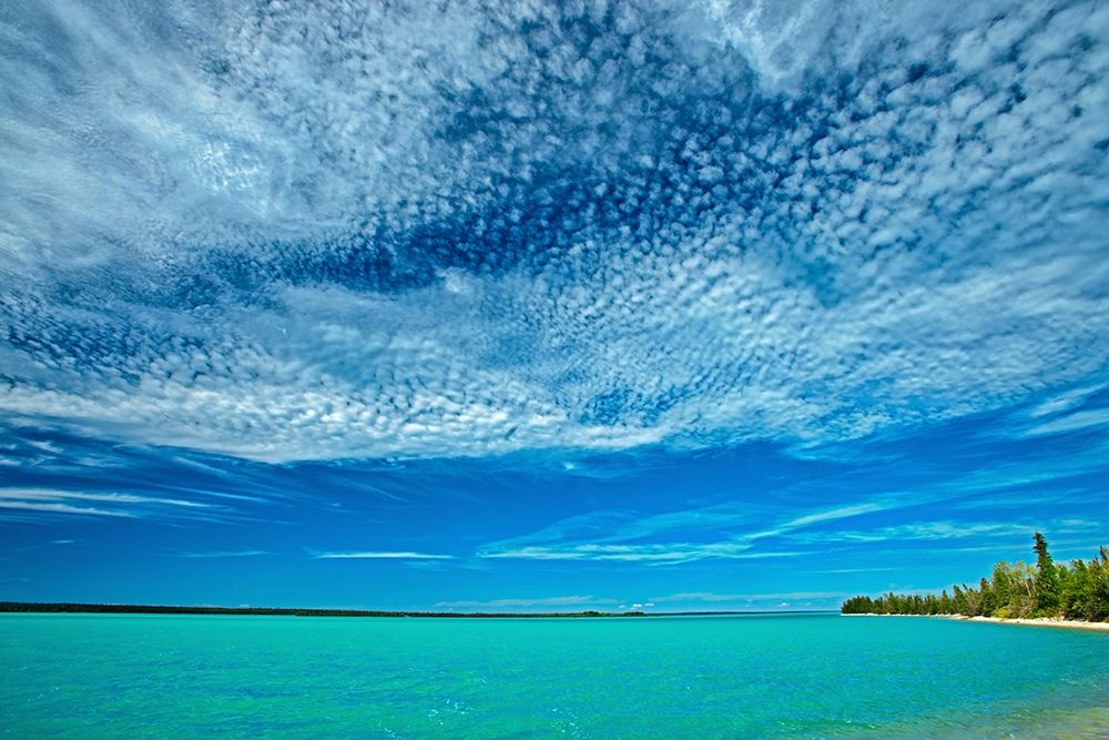 Canada-Manitoba-Little Limestone Lake Clouds over lake art print by Jaynes Gallery for $57.95 CAD