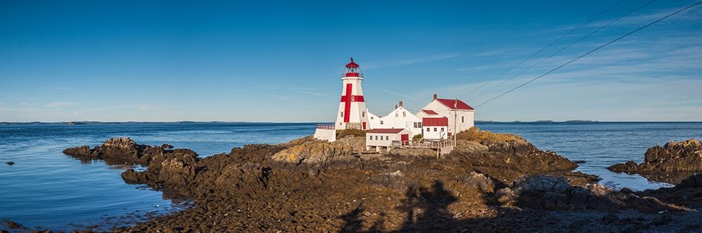 Canada-New Brunswick-Campobello Island-Head Harbour Lightstation lighthouse art print by Walter Bibikow for $57.95 CAD
