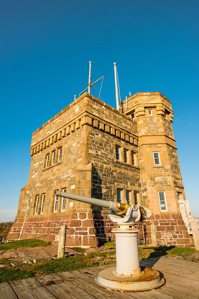 Noon Gun at Cabot Tower-Signal Hill National Historic Site-St Johns-Newfoundland-Canada art print by Michael DeFreitas for $57.95 CAD