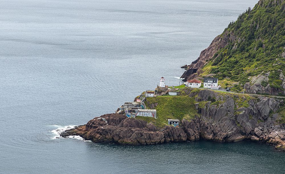Canada, Newfoundland and Labrador. Fort Amherst at entrance to St. Johns Harbour. art print by Patrick J. Wall for $57.95 CAD