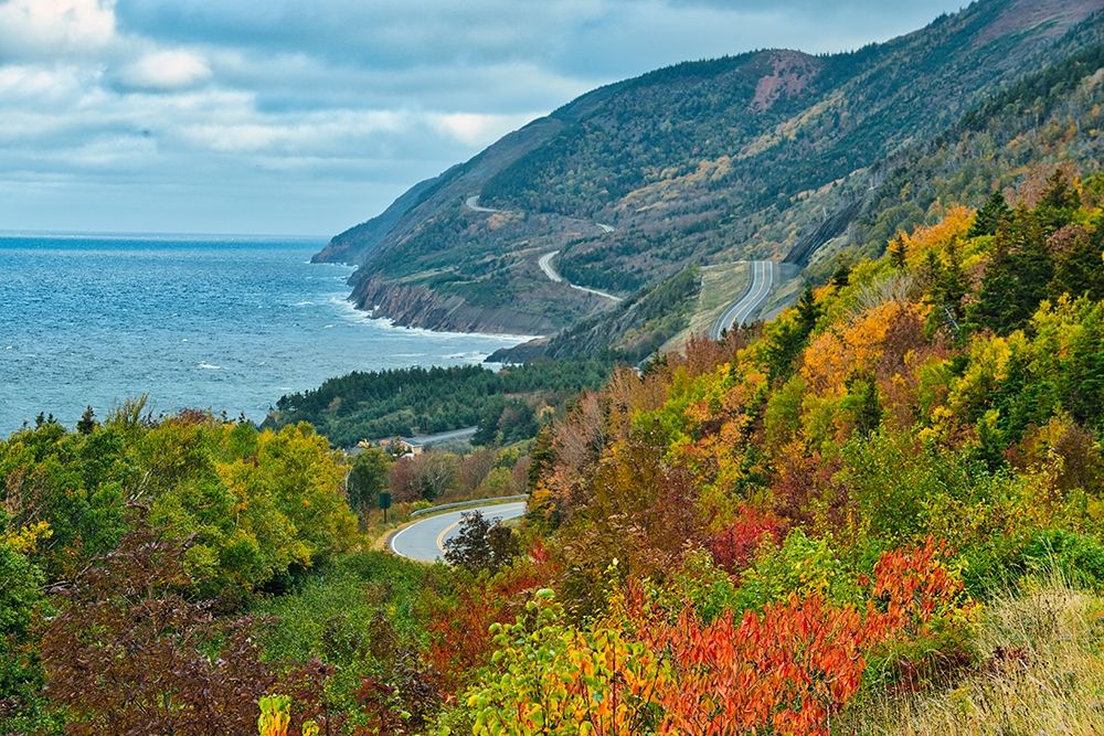 Canada-Nova Scotia-Cape Breton Island Coastline landscape along Gulf of St Lawrence art print by Jaynes Gallery for $57.95 CAD