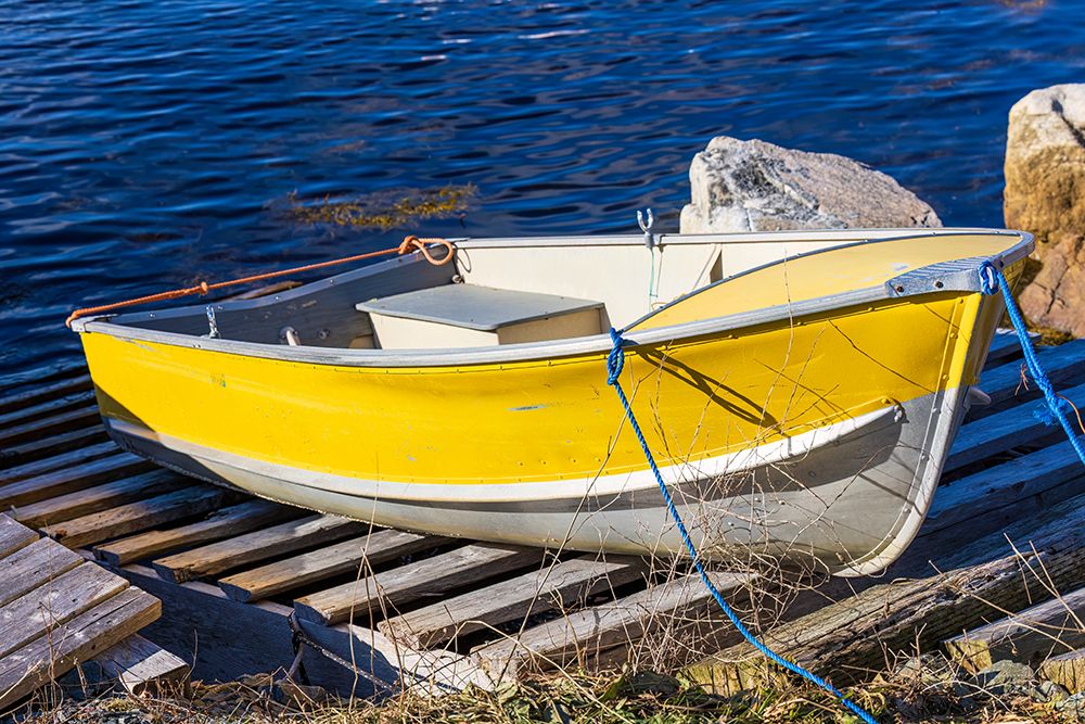 Boats at Hacketts Cove, Nova Scotia, Canada. art print by Richard and Susan Day for $57.95 CAD